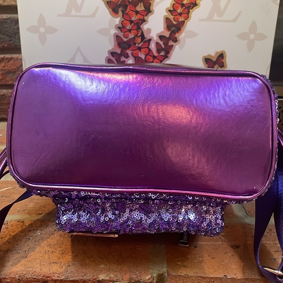 Disney Parks Loungefly Purple Potion Sequined Backpack - Picture 6 of 9